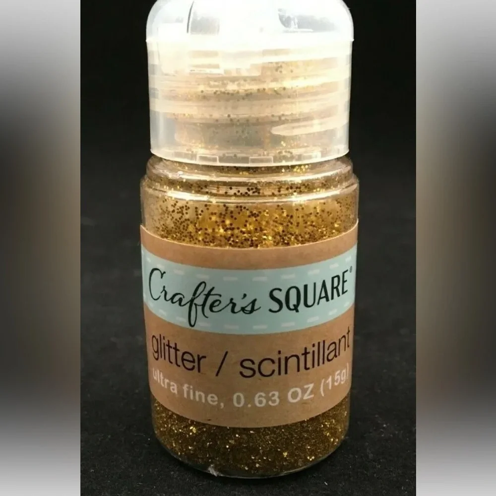 Crafter's Square - Glitter - Ultra Fine - Gold - 15 Grams
